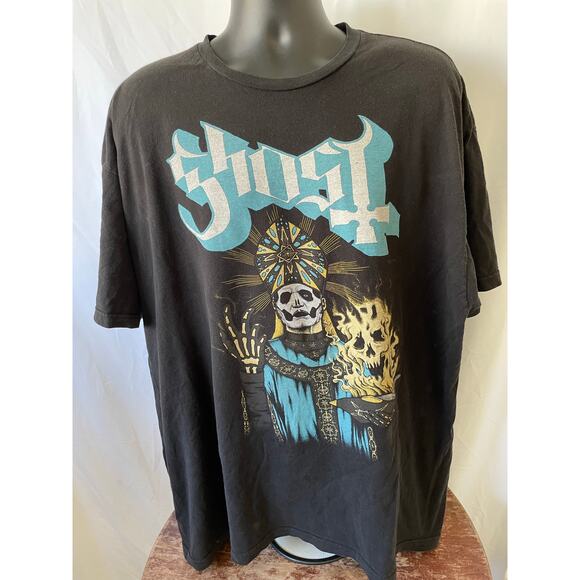 Ghost Band Tee Papa Emeritus Graphic Shirt Black 3XL - Picture 1 of 6